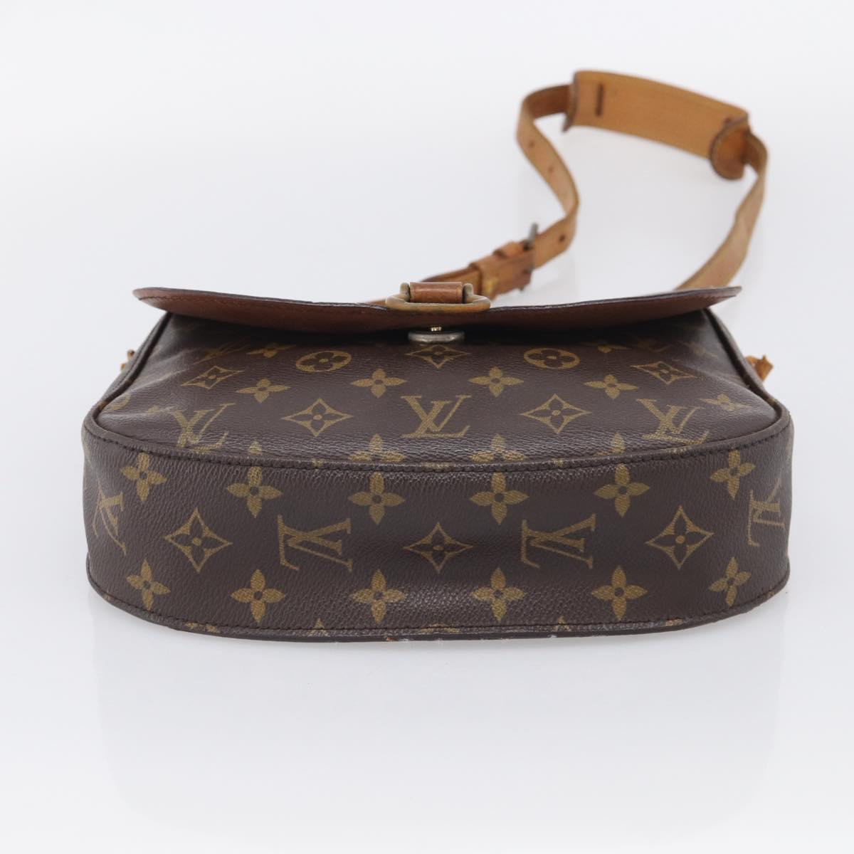 LOUIS VUITTON Monogram Saint Cloud GM Shoulder Bag M51242 LV Auth 213182