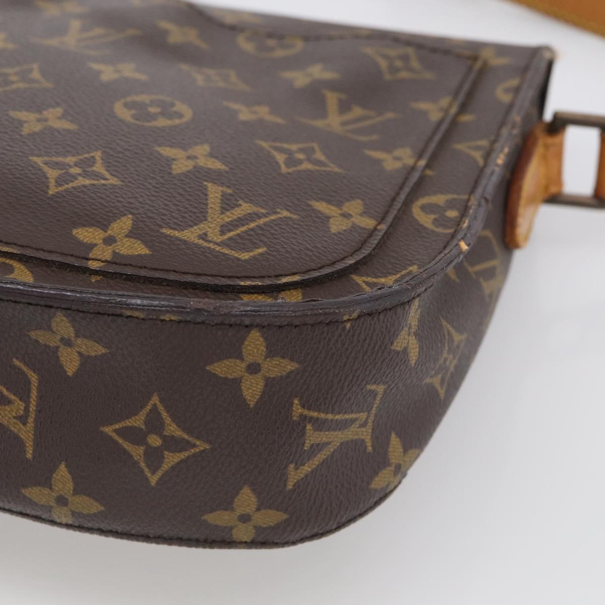LOUIS VUITTON Monogram Saint Cloud GM Shoulder Bag M51242 LV Auth 213182