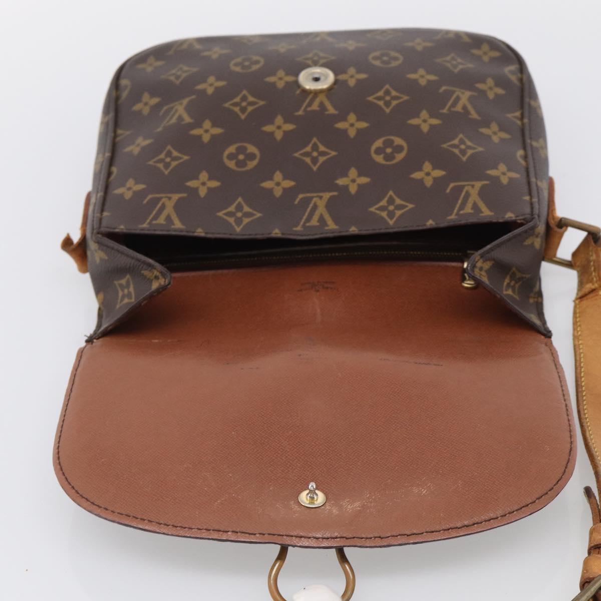 LOUIS VUITTON Monogram Saint Cloud GM Shoulder Bag M51242 LV Auth 213182