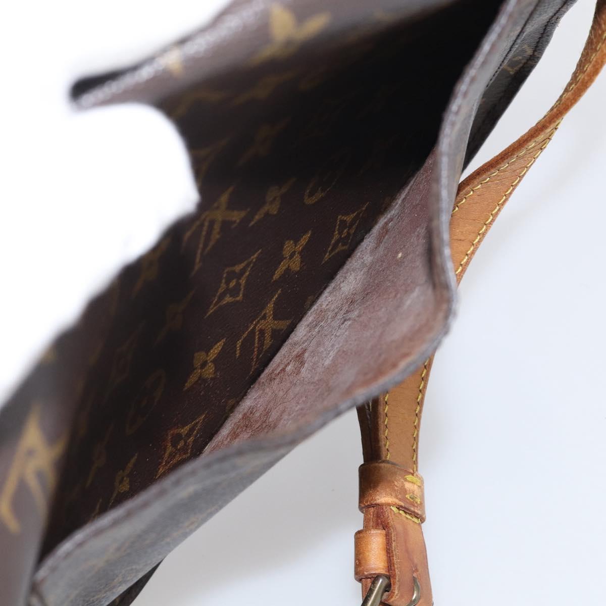 LOUIS VUITTON Monogram Saint Cloud GM Shoulder Bag M51242 LV Auth 213182