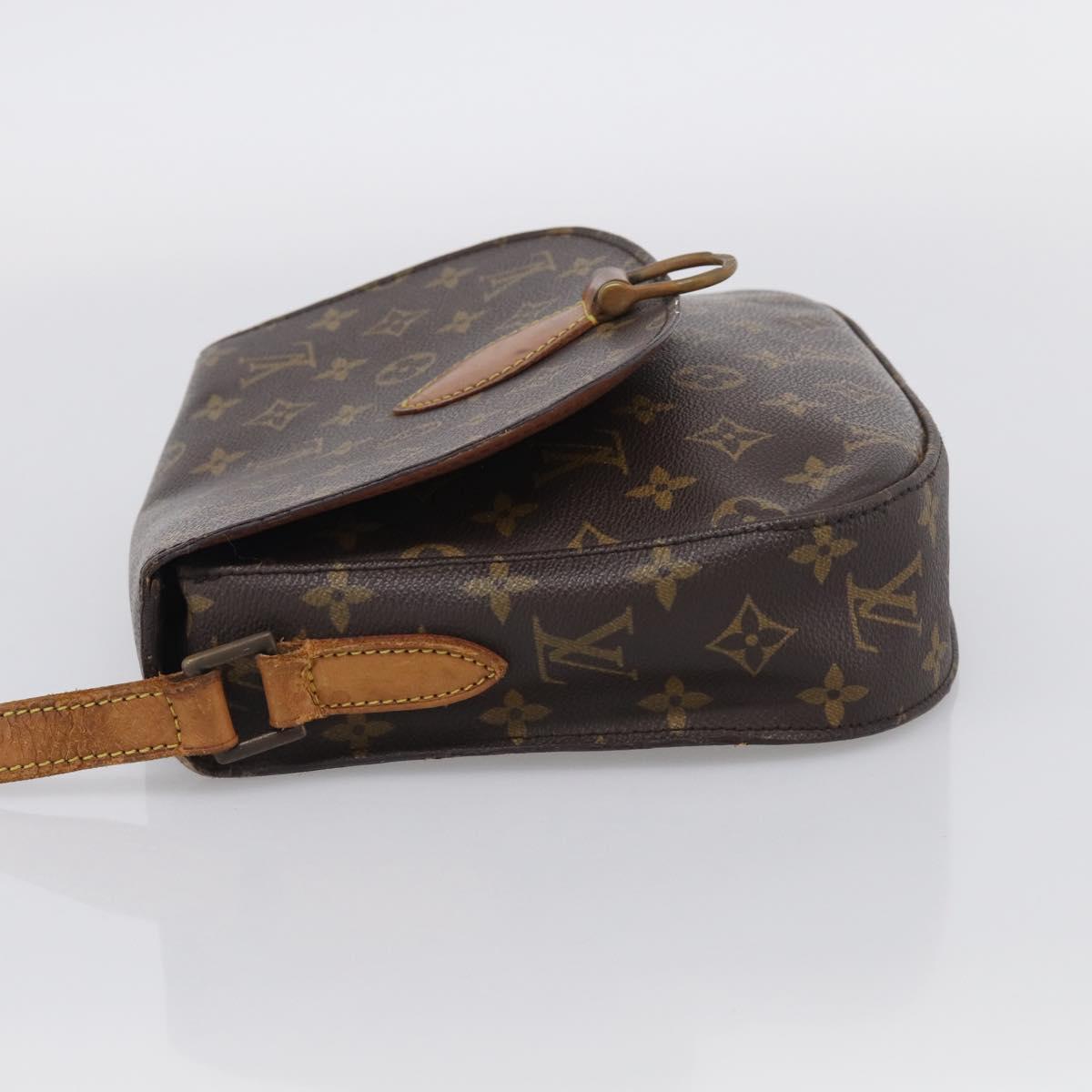 LOUIS VUITTON Monogram Saint Cloud GM Shoulder Bag M51242 LV Auth 213182