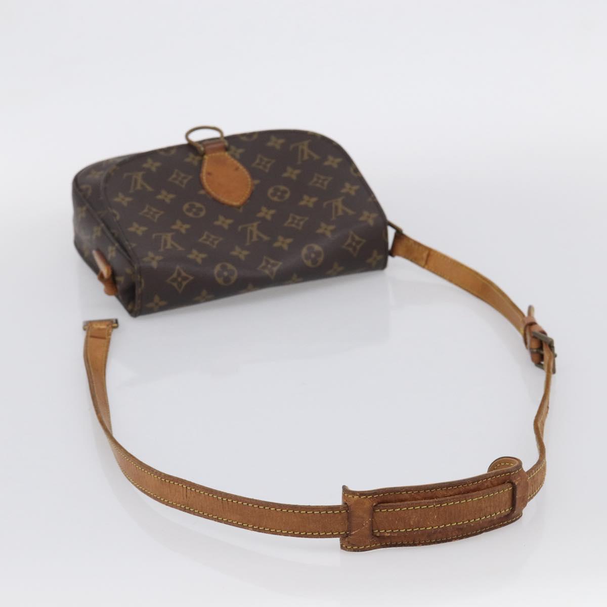 LOUIS VUITTON Monogram Saint Cloud GM Shoulder Bag M51242 LV Auth 213182