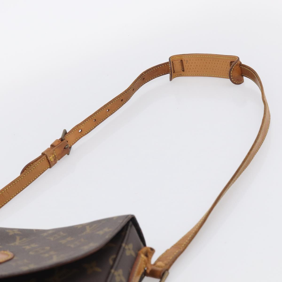 LOUIS VUITTON Monogram Saint Cloud GM Shoulder Bag M51242 LV Auth 213182