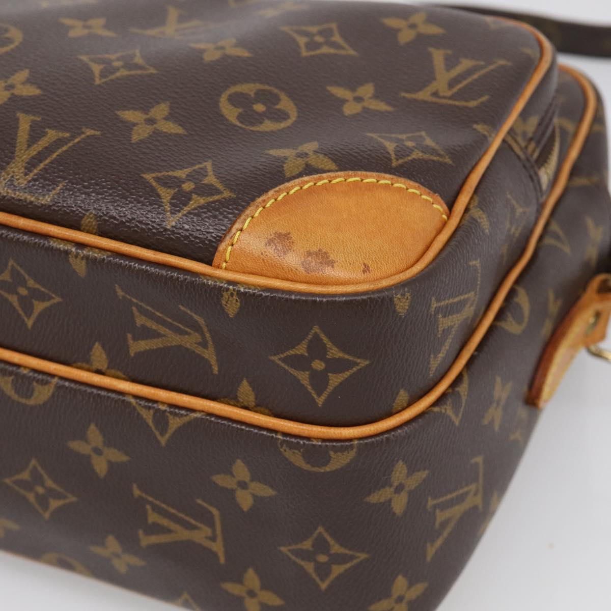 LOUIS VUITTON Monogram Nile Shoulder Bag M45244 LV Auth 213190A