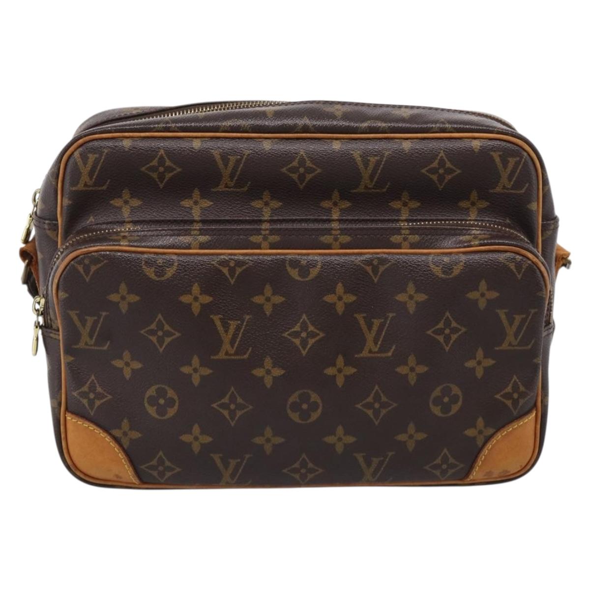LOUIS VUITTON Monogram Nile Shoulder Bag M45244 LV Auth 213190A