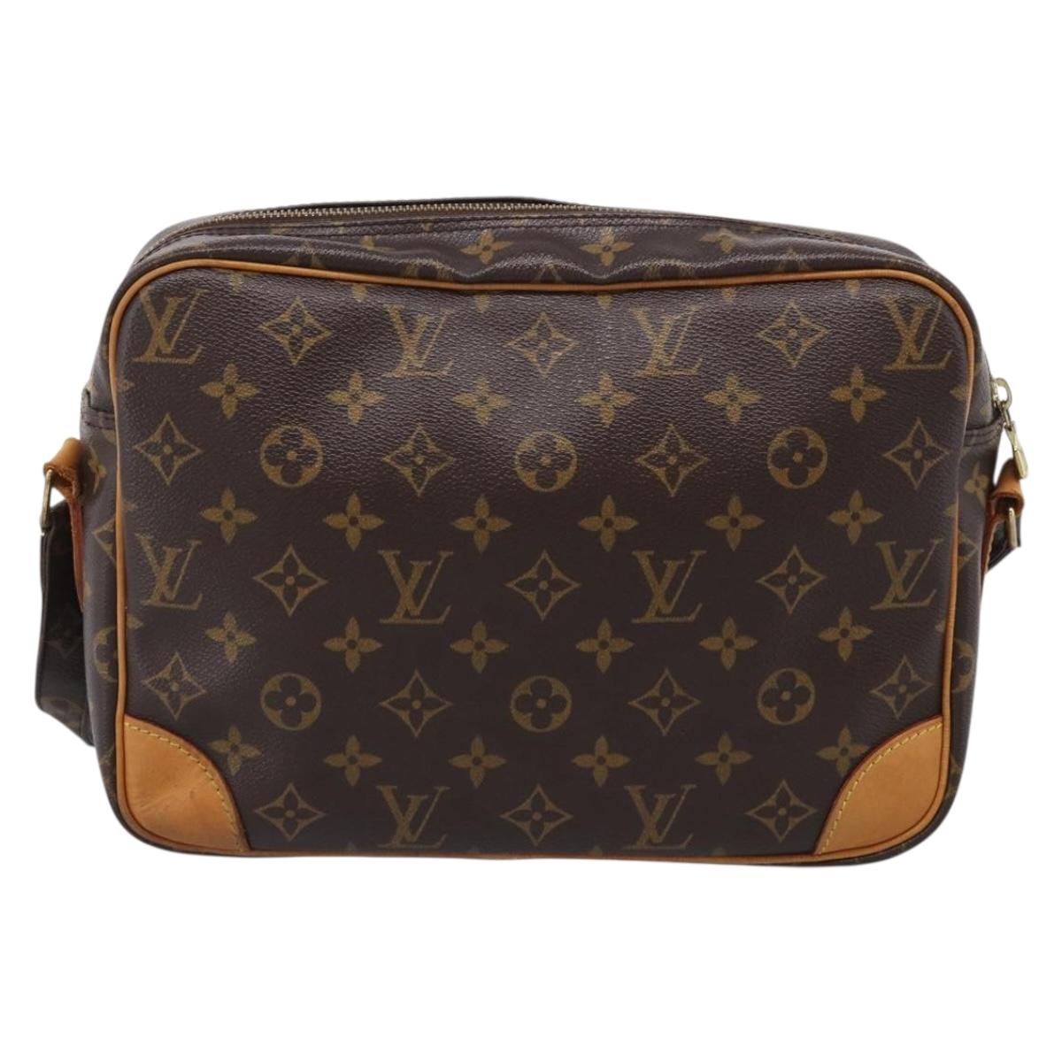 LOUIS VUITTON Monogram Nile Shoulder Bag M45244 LV Auth 213190A