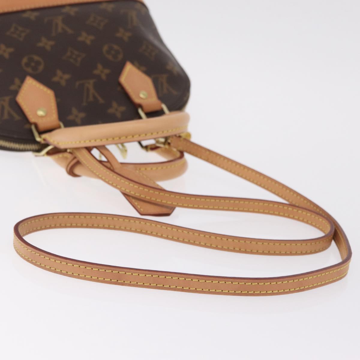 LOUIS VUITTON Monogram Alma BB Hand Bag 2way M53152 LV Auth 213191V