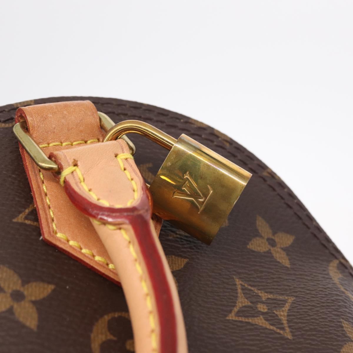 LOUIS VUITTON Monogram Alma BB Hand Bag 2way M53152 LV Auth 213191V