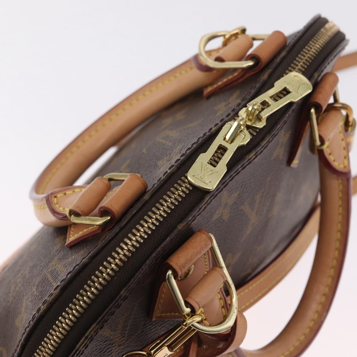 LOUIS VUITTON Monogram Alma BB Hand Bag 2way M53152 LV Auth 213191V