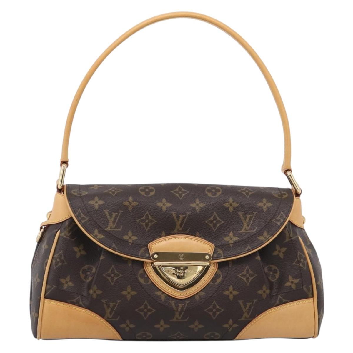 LOUIS VUITTON Monogram Beverly MM Shoulder Bag M40121 LV Auth 213192SAM
