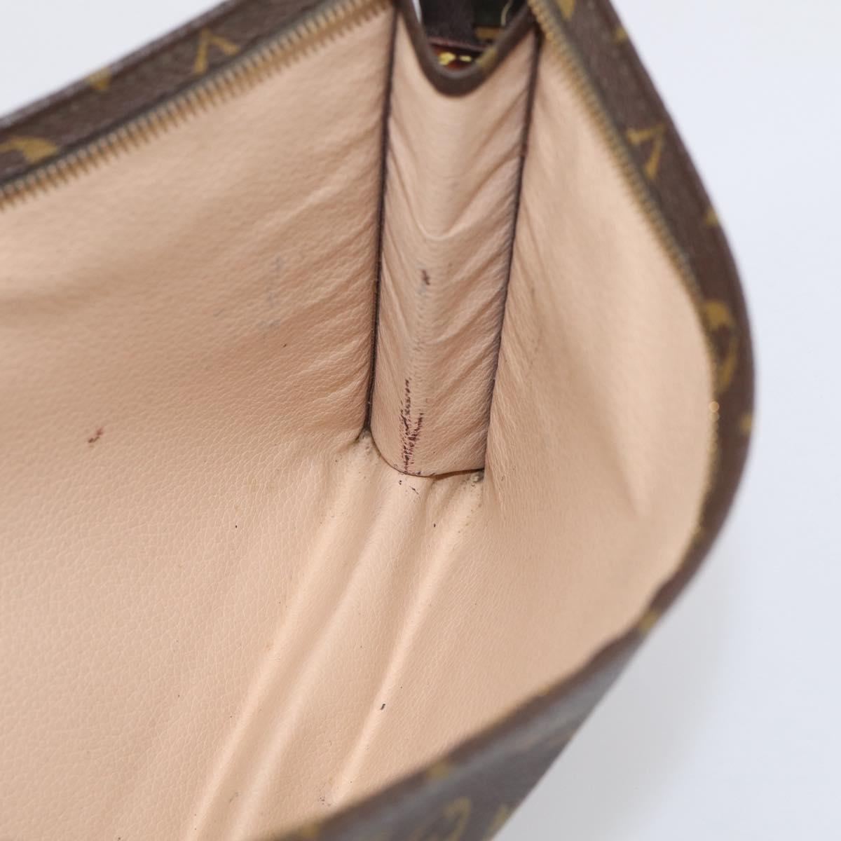 LOUIS VUITTON Monogram Poche Toilette 26 Pouch M47542 LV Auth 213196