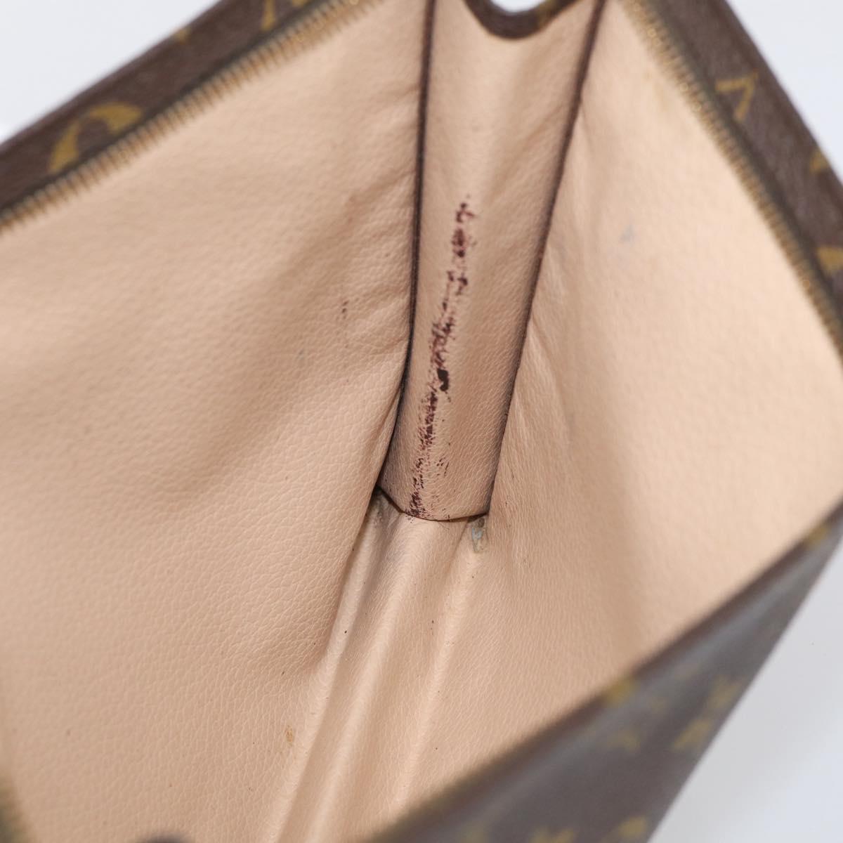 LOUIS VUITTON Monogram Poche Toilette 26 Pouch M47542 LV Auth 213196