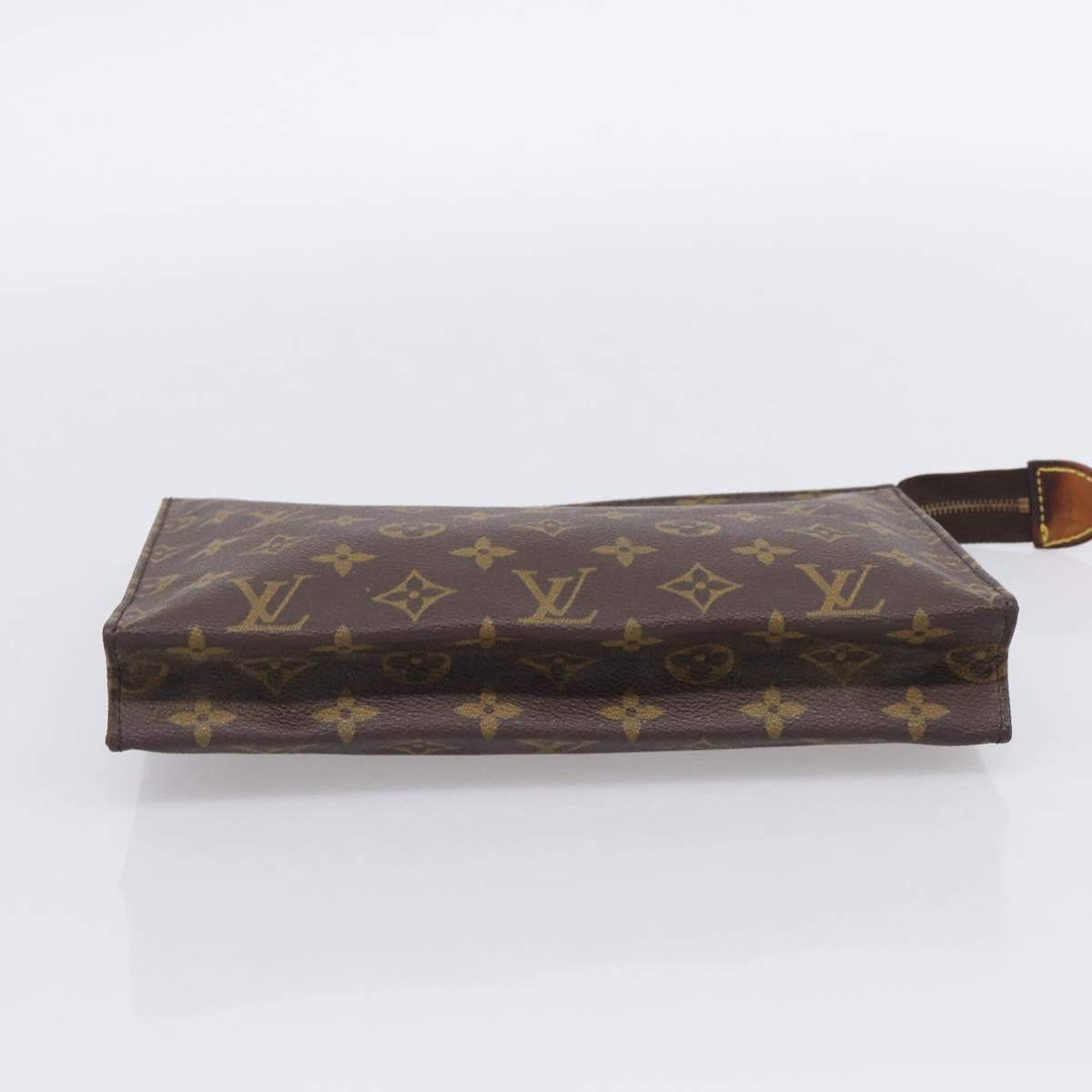 LOUIS VUITTON Monogram Poche Toilette 26 Pouch M47542 LV Auth 213196