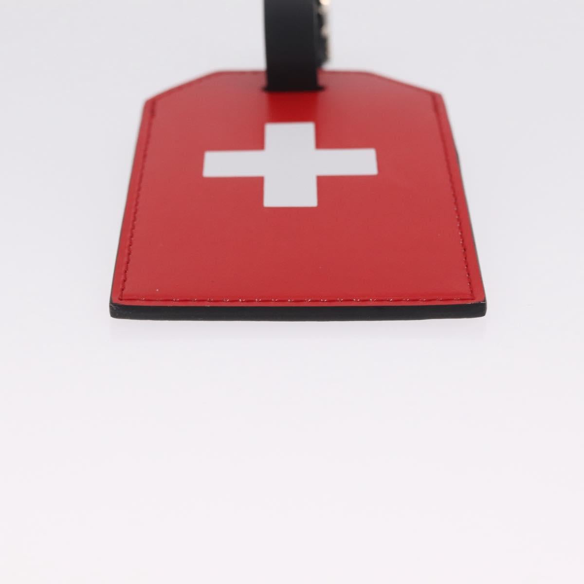 LOUIS VUITTON Epi Name Tag Switzerland World Cup Limited Edition Auth 213259M