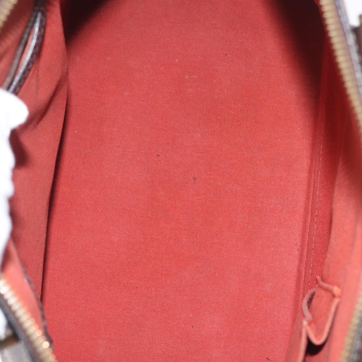 LOUIS VUITTON Damier Ebene Alma PM Hand Bag N53151 LV Auth 213267A