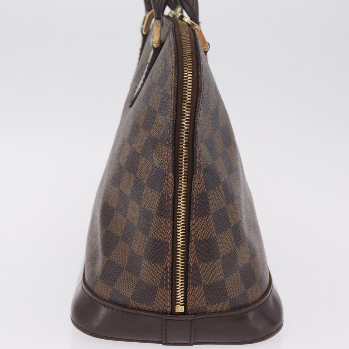 LOUIS VUITTON Damier Ebene Alma PM Hand Bag N53151 LV Auth 213267A