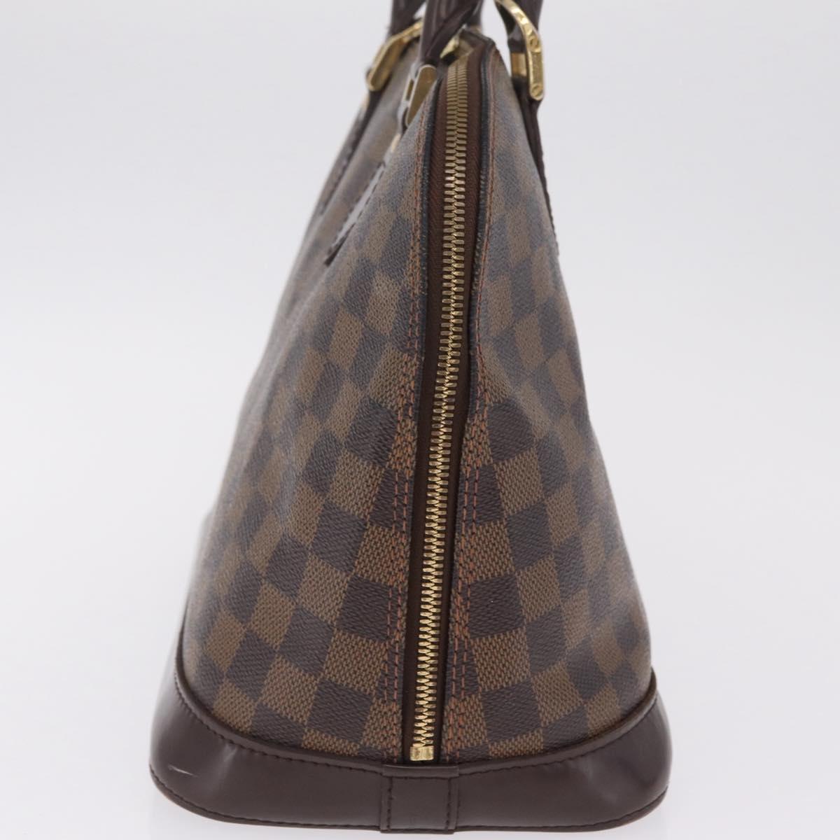 LOUIS VUITTON Damier Ebene Alma PM Hand Bag N53151 LV Auth 213267A