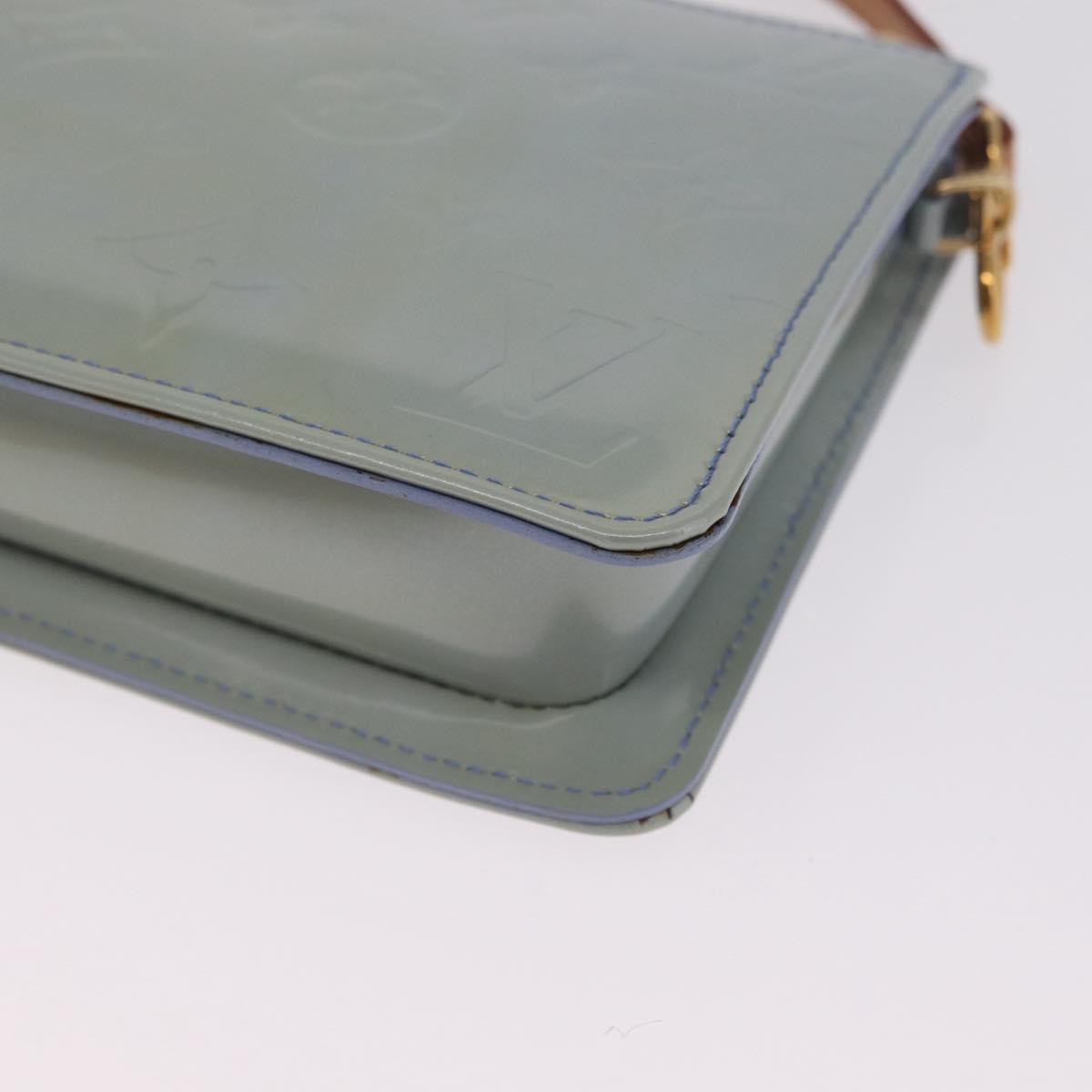 LOUIS VUITTON Monogram Vernis Lexington Pouch Lavande M91222 LV Auth 213268A