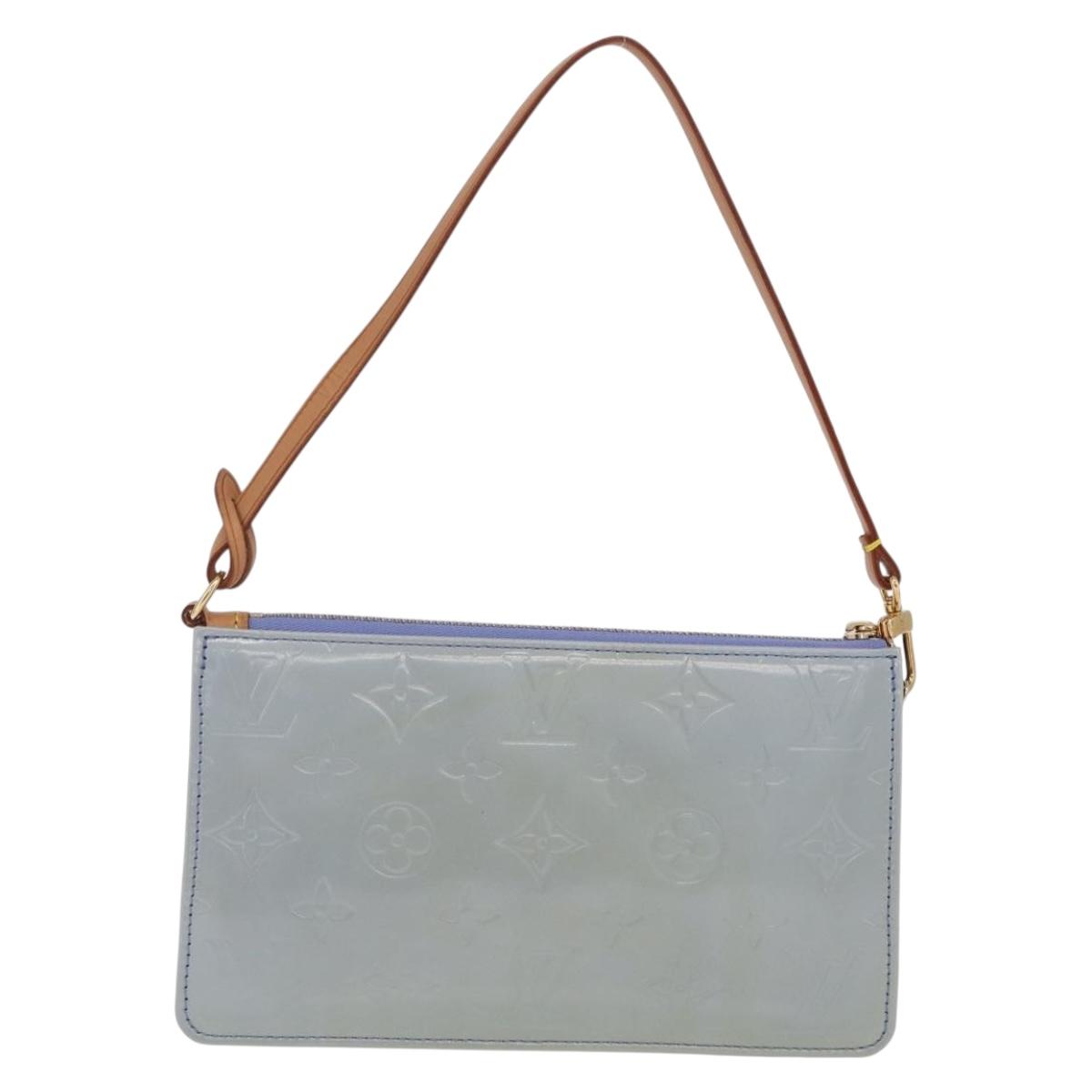 LOUIS VUITTON Monogram Vernis Lexington Pouch Lavande M91222 LV Auth 213268A