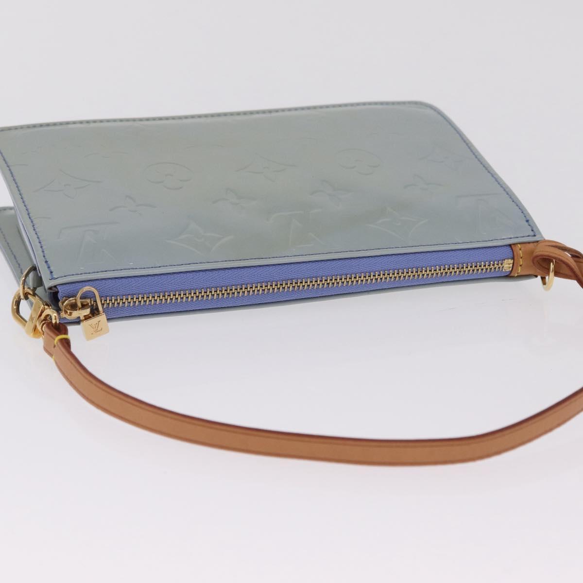 LOUIS VUITTON Monogram Vernis Lexington Pouch Lavande M91222 LV Auth 213268A