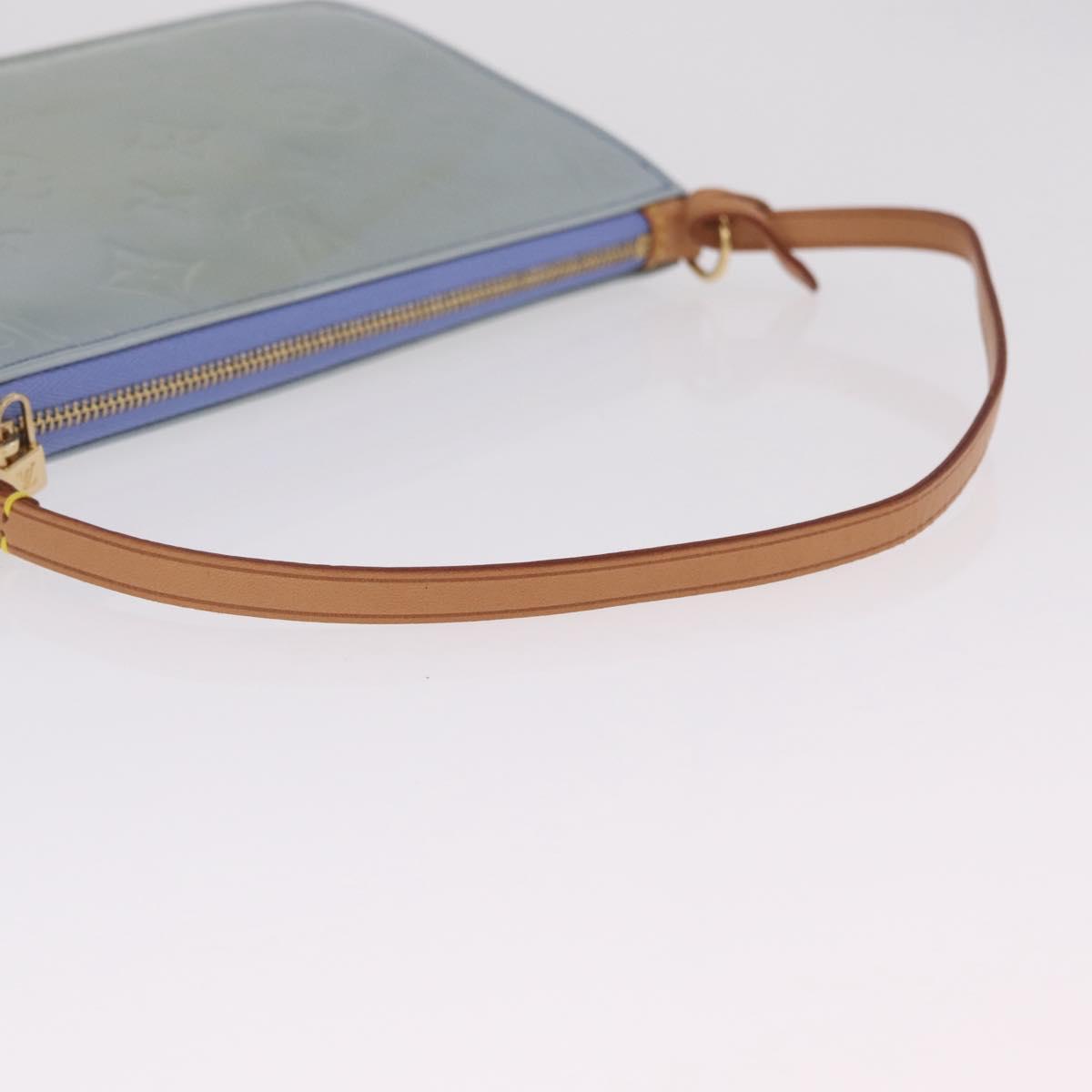 LOUIS VUITTON Monogram Vernis Lexington Pouch Lavande M91222 LV Auth 213268A