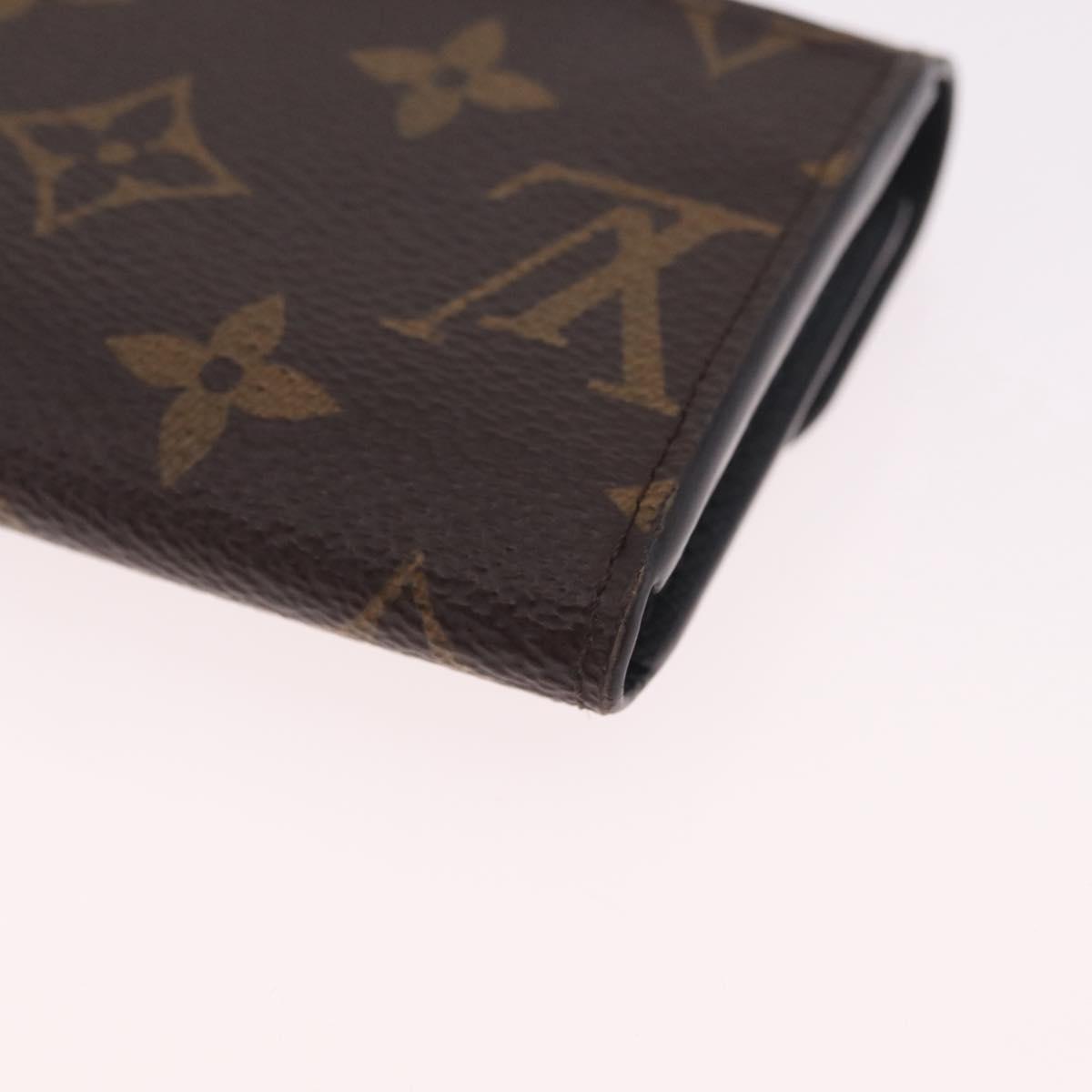 LOUIS VUITTON Monogram Reverse Porte Monnaie Rosary Purse M82333 LV Auth 213271V