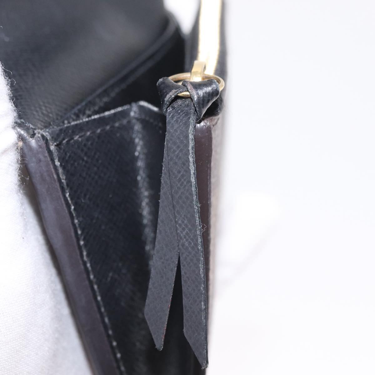LOUIS VUITTON Monogram Reverse Porte Monnaie Rosary Purse M82333 LV Auth 213271V