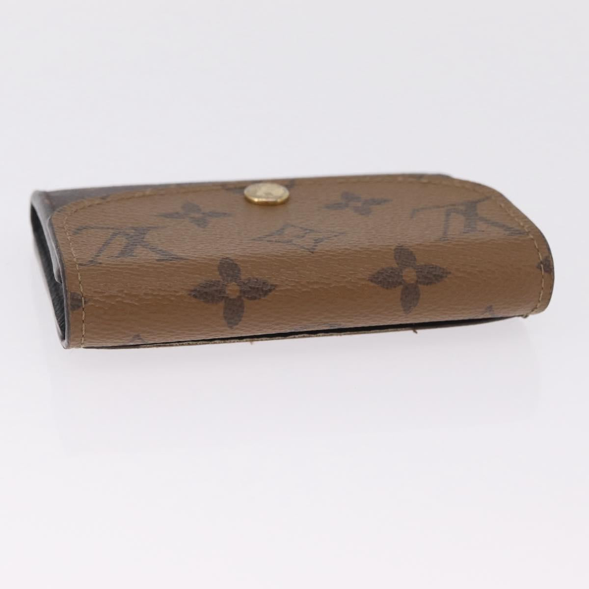 LOUIS VUITTON Monogram Reverse Porte Monnaie Rosary Purse M82333 LV Auth 213271V