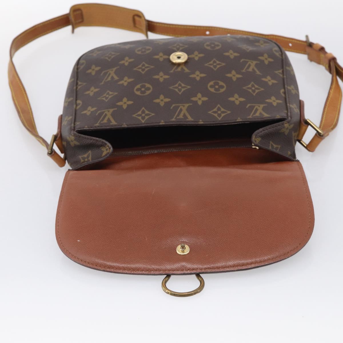 LOUIS VUITTON Monogram Saint Cloud GM Shoulder Bag M51242 LV Auth 213272