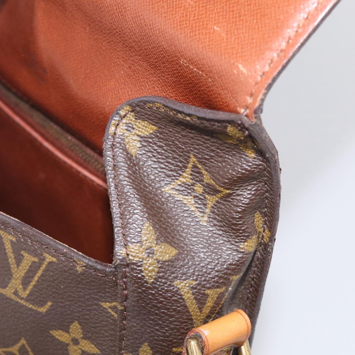 LOUIS VUITTON Monogram Saint Cloud GM Shoulder Bag M51242 LV Auth 213272
