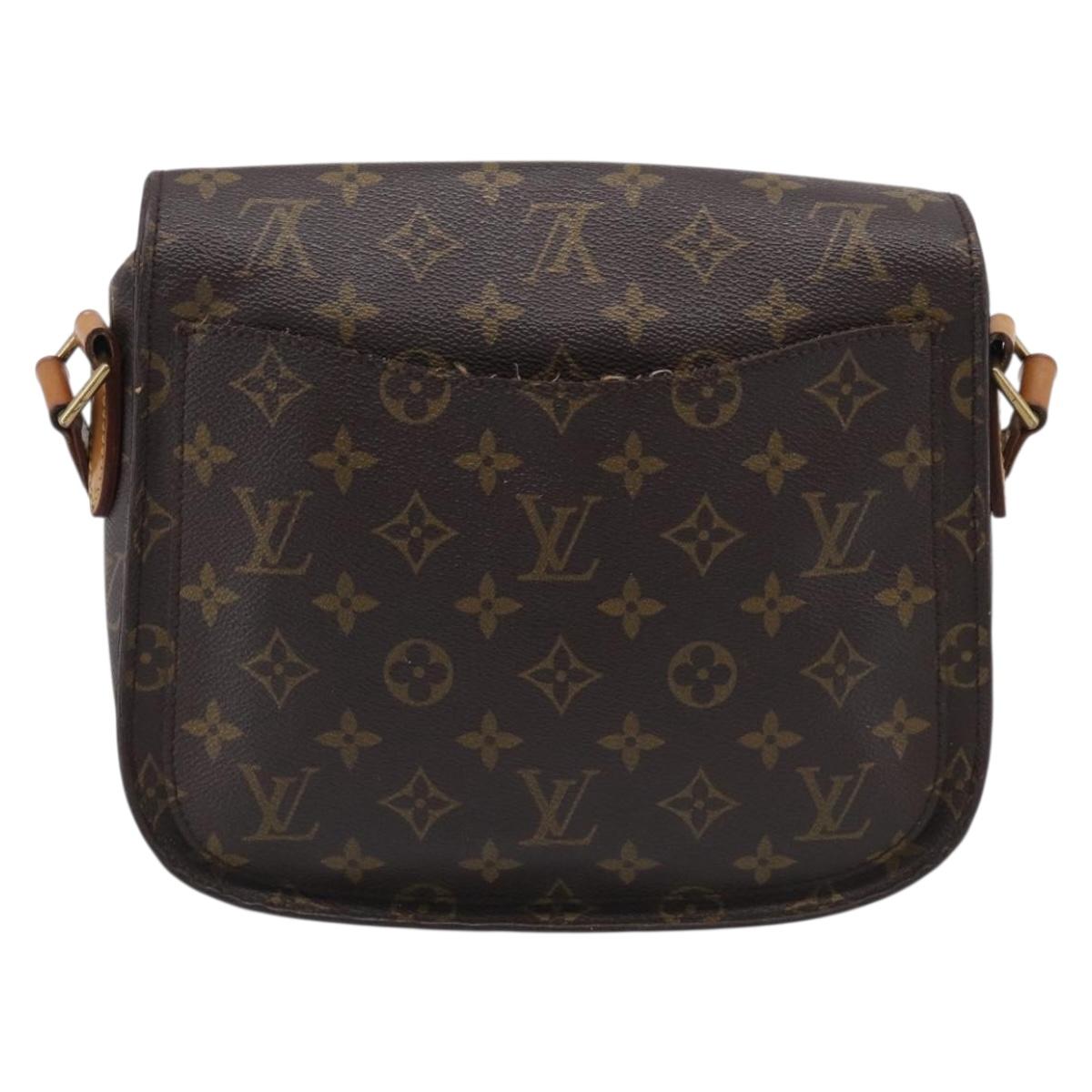 LOUIS VUITTON Monogram Saint Cloud GM Shoulder Bag M51242 LV Auth 213272