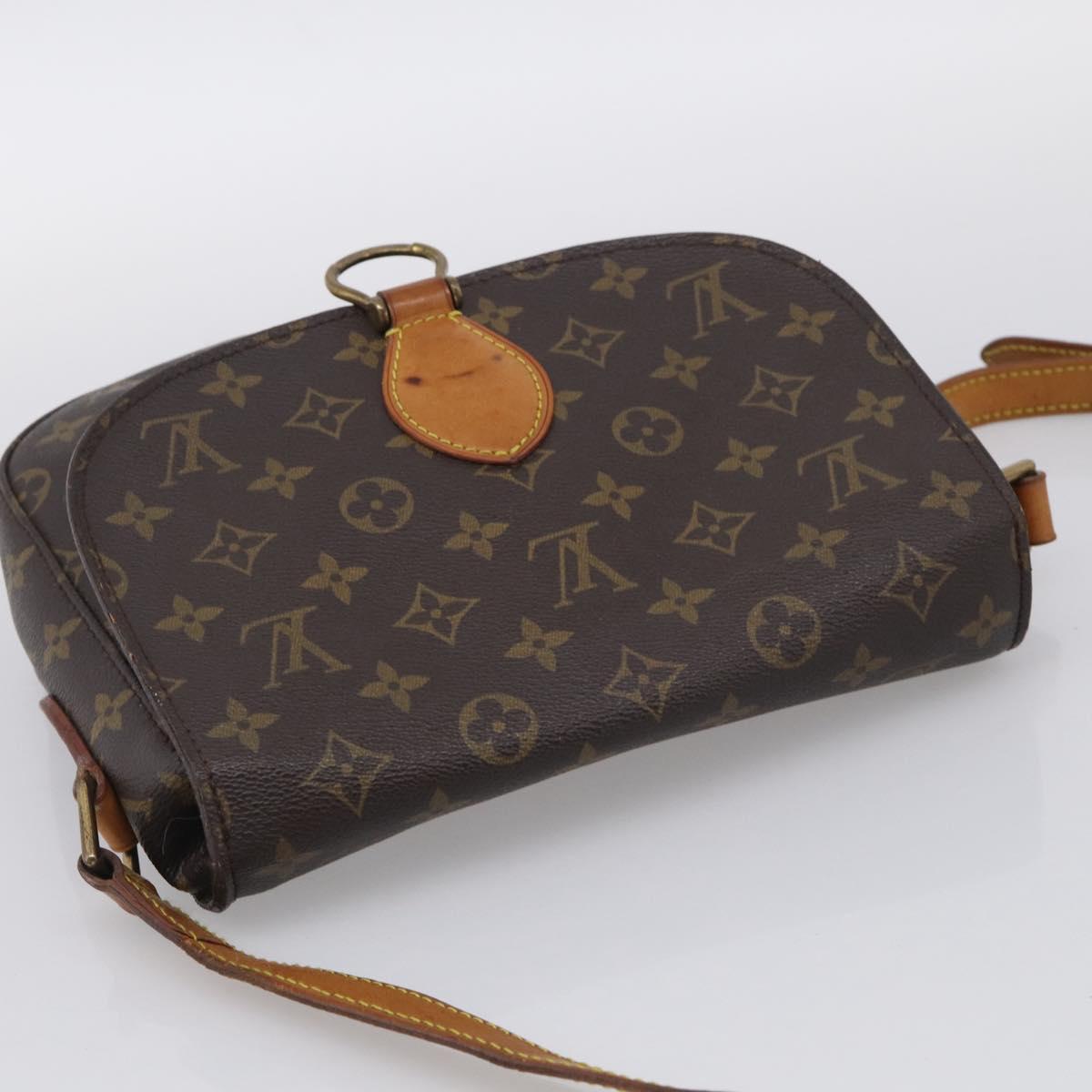 LOUIS VUITTON Monogram Saint Cloud GM Shoulder Bag M51242 LV Auth 213272