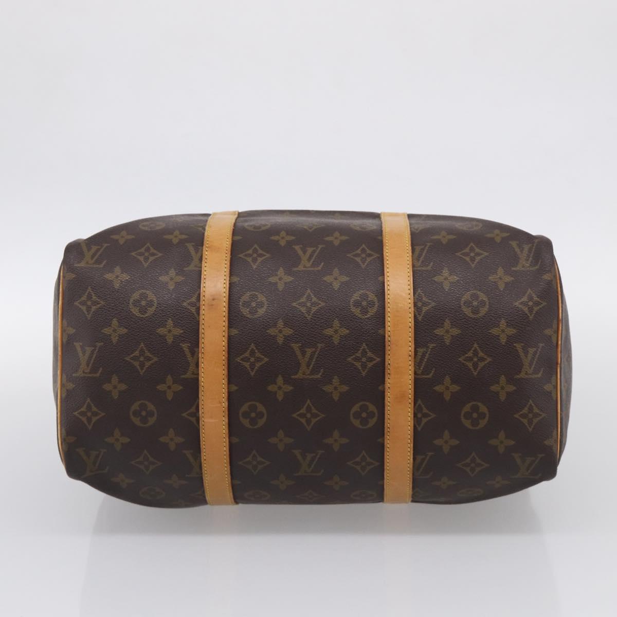 LOUIS VUITTON Monogram Sac Souple 35 Boston Bag M41626 LV Auth 213273