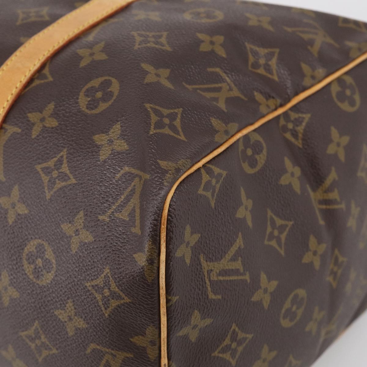 LOUIS VUITTON Monogram Sac Souple 35 Boston Bag M41626 LV Auth 213273