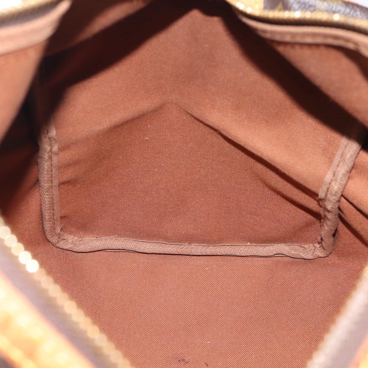 LOUIS VUITTON Monogram Sac Souple 35 Boston Bag M41626 LV Auth 213273