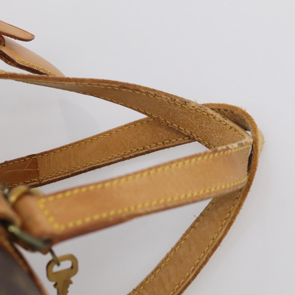 LOUIS VUITTON Monogram Sac Souple 35 Boston Bag M41626 LV Auth 213273