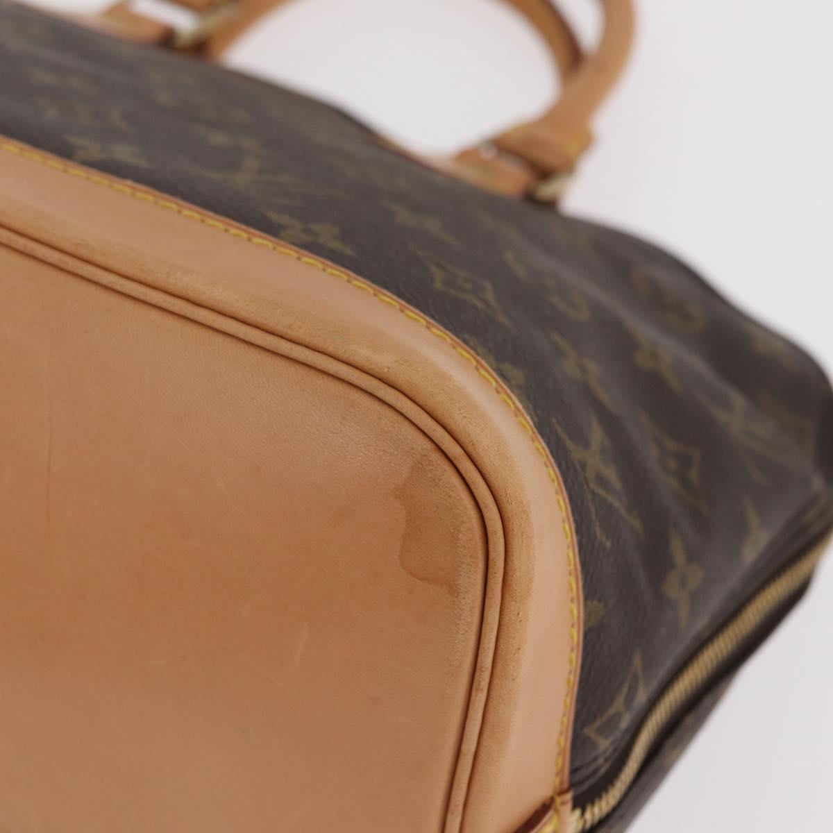LOUIS VUITTON Monogram Alma Hand Bag M51130 LV Auth 213274V