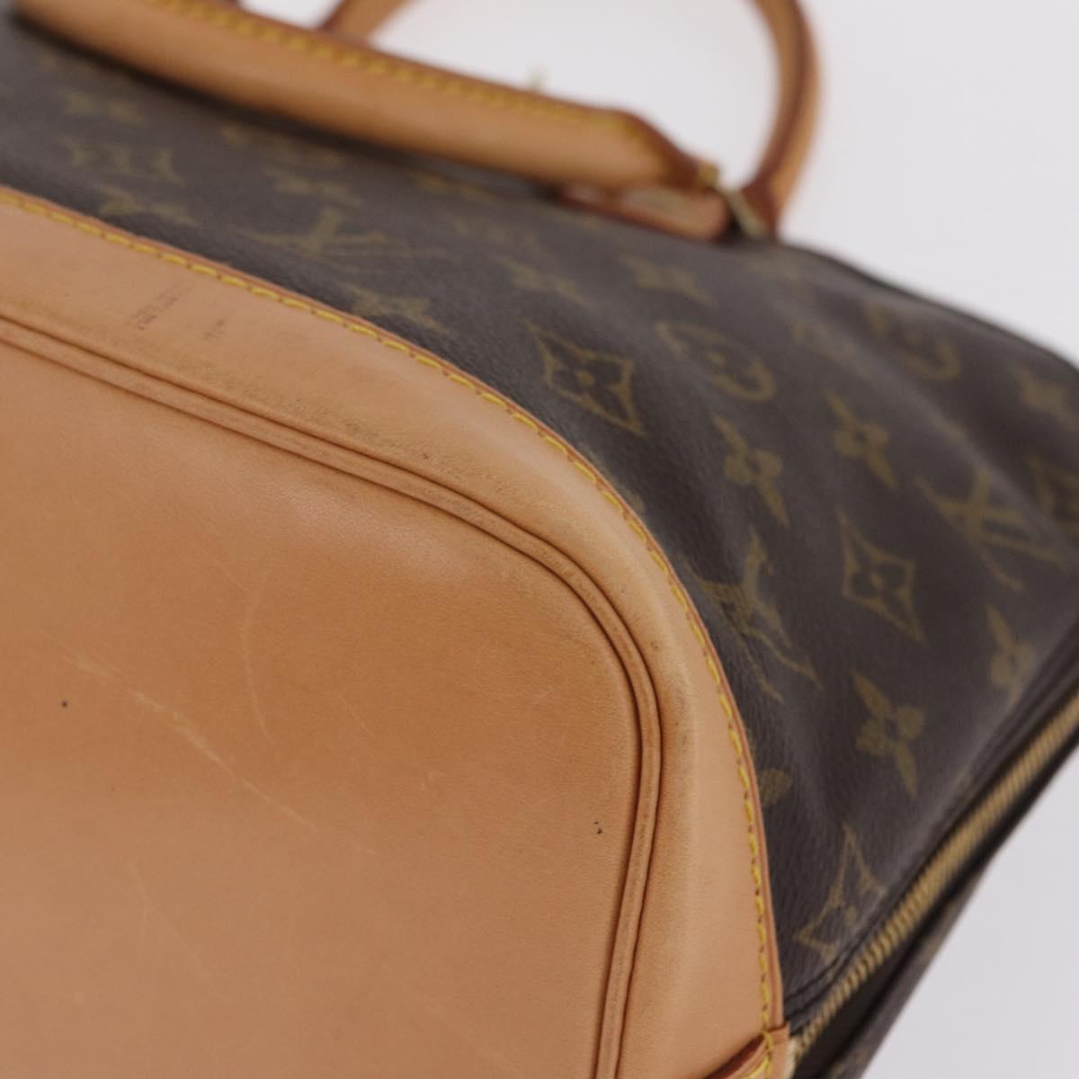 LOUIS VUITTON Monogram Alma Hand Bag M51130 LV Auth 213274V