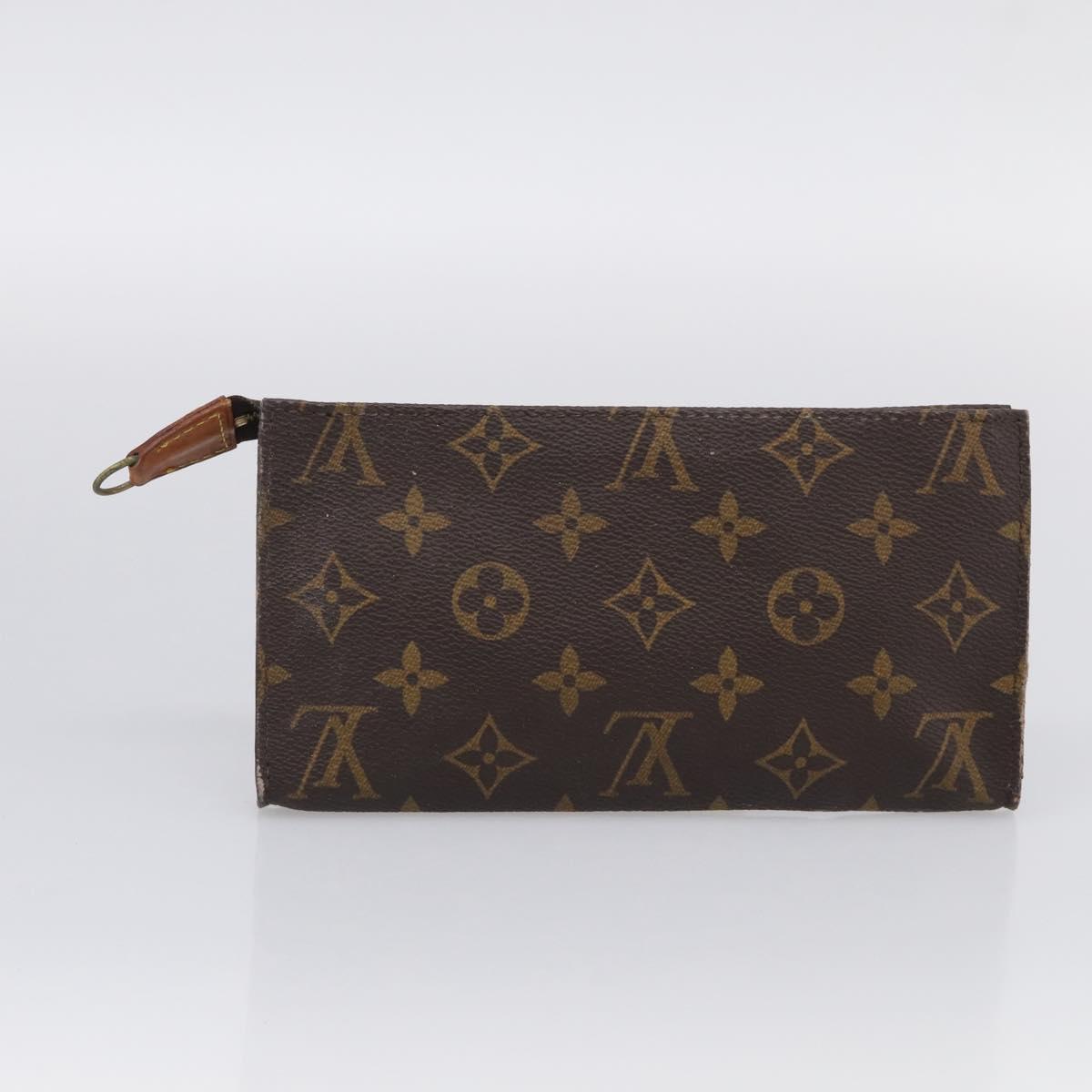 LOUIS VUITTON Monogram Bucket GM Shoulder Bag M42236 LV Auth 213277