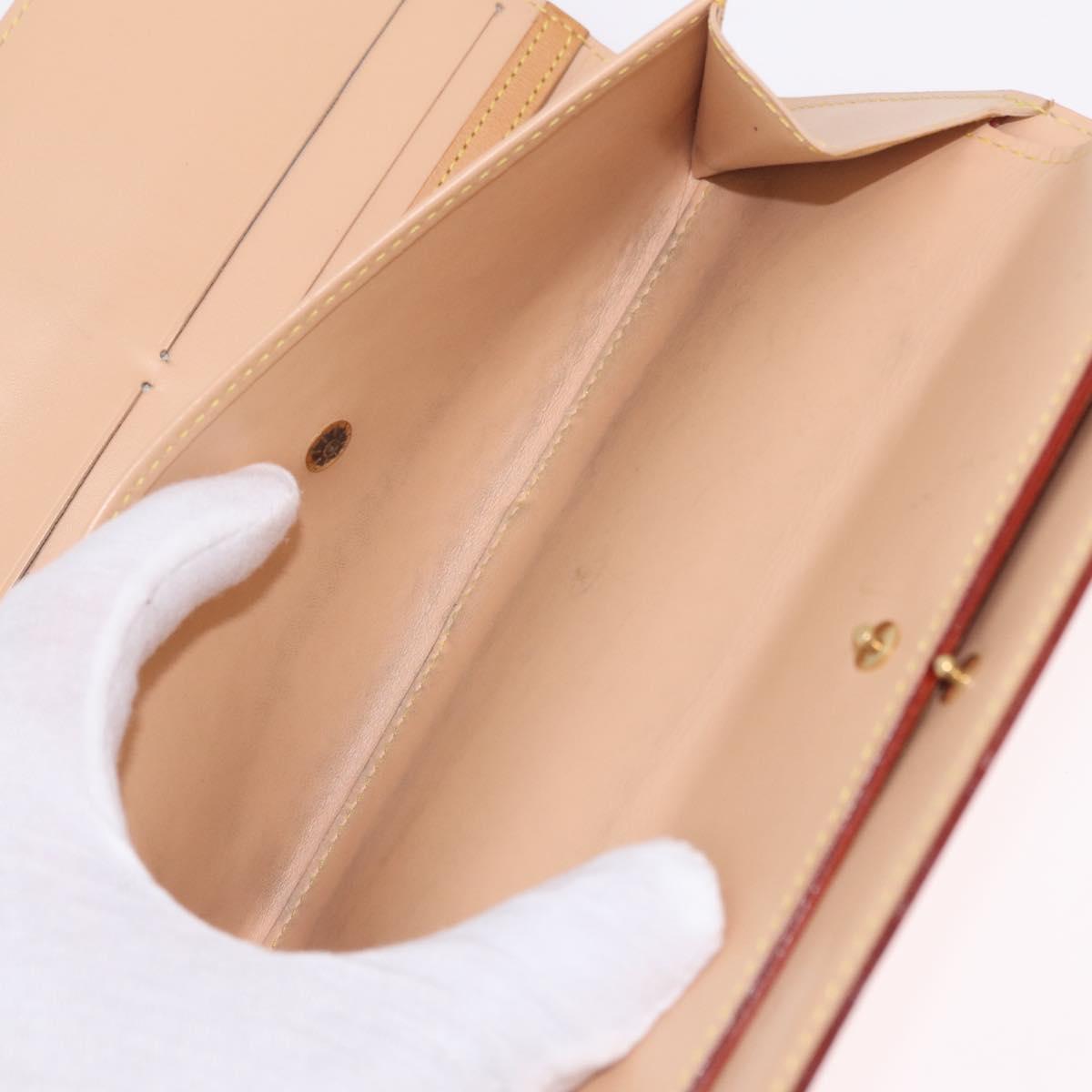 LOUIS VUITTON Multicolor Portefeuille International Wallet M92658 LV Auth 213280