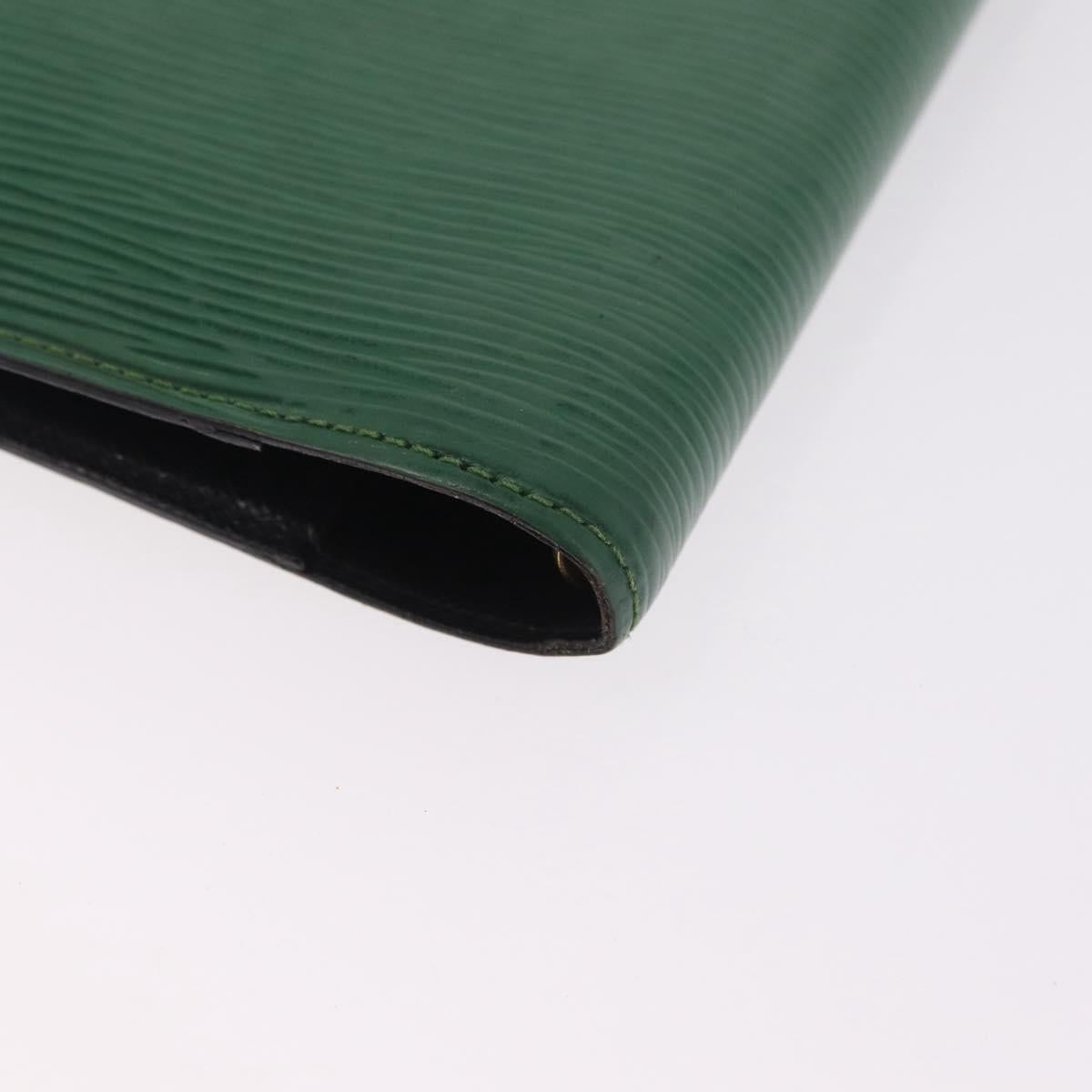 LOUIS VUITTON Epi Agenda PM Day Planner Cover Green R20054 LV Auth 213282