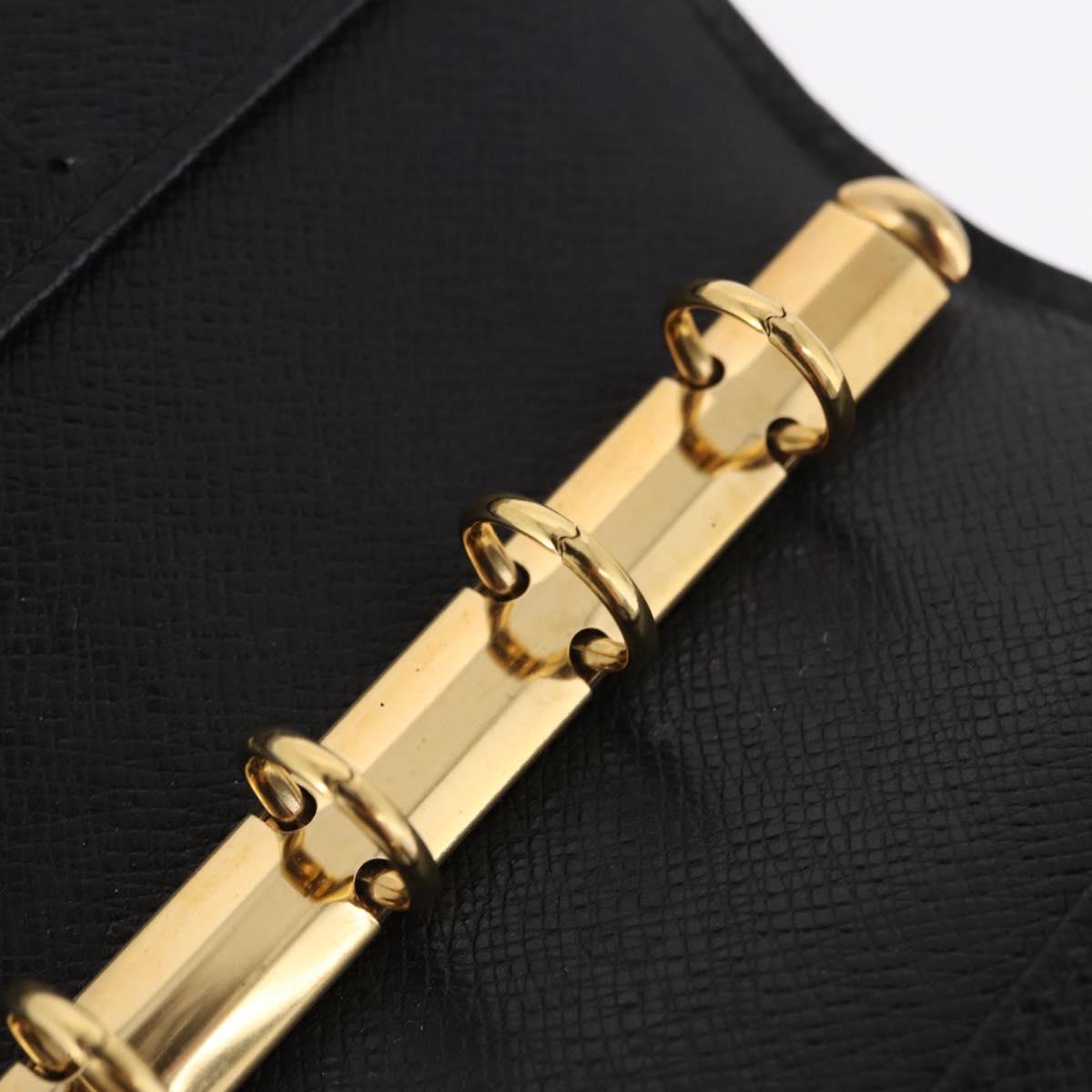 LOUIS VUITTON Epi Agenda PM Day Planner Cover Green R20054 LV Auth 213282