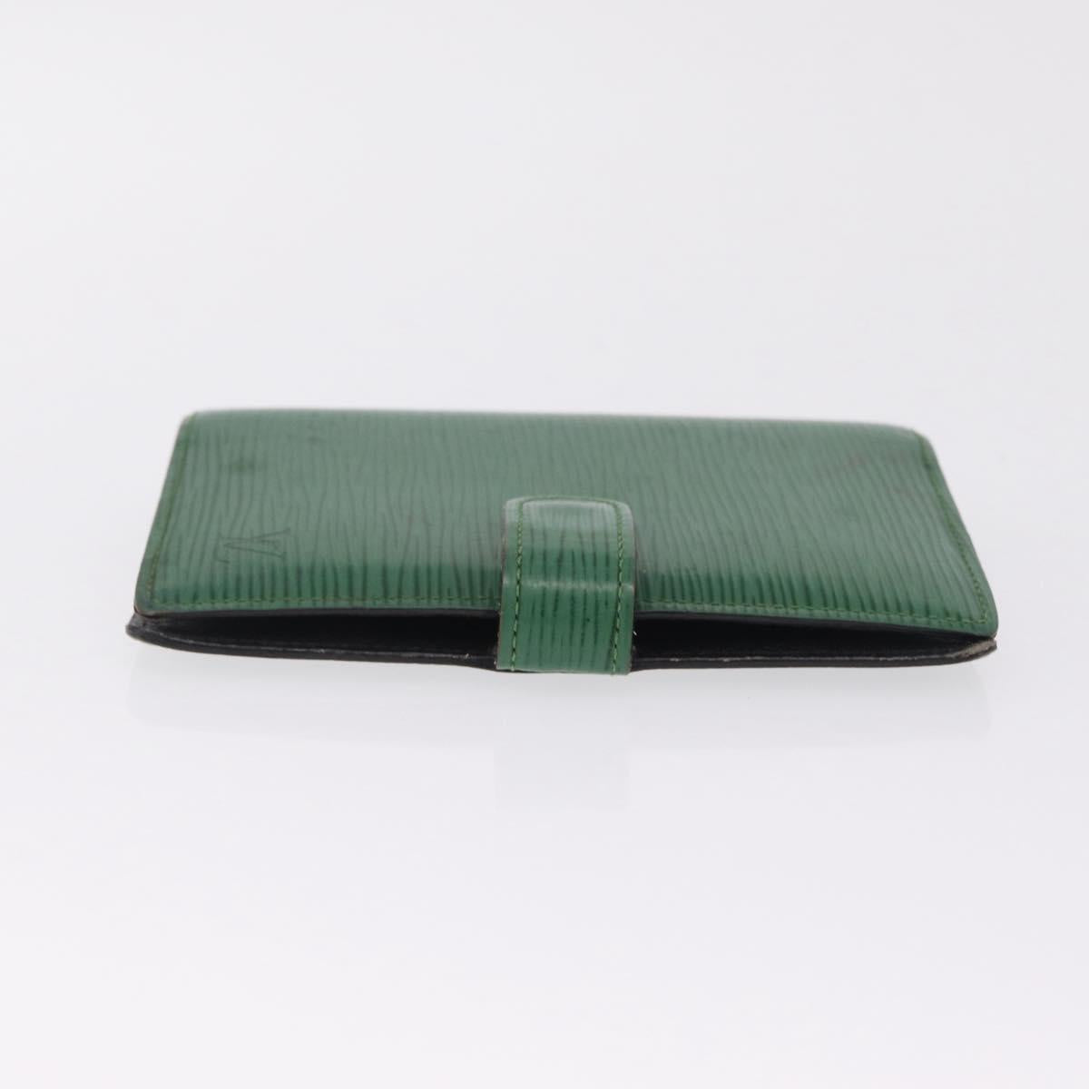 LOUIS VUITTON Epi Agenda PM Day Planner Cover Green R20054 LV Auth 213282