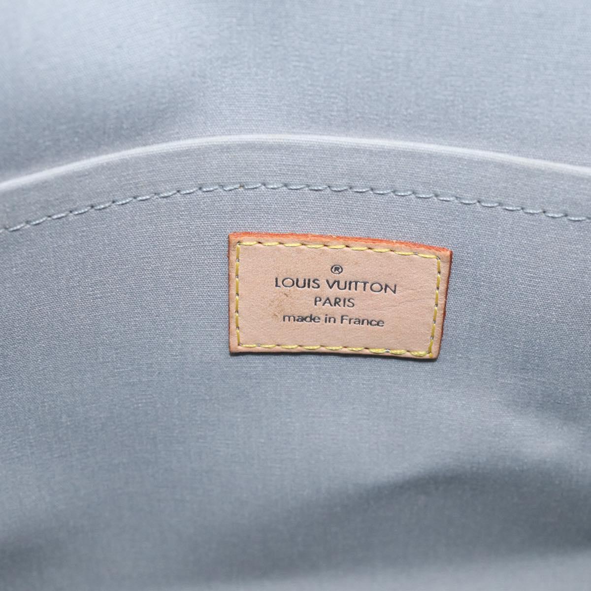 LOUIS VUITTON Monogram Miroir Alma GM Bag Silver Argent M95273 LV Auth 213286A