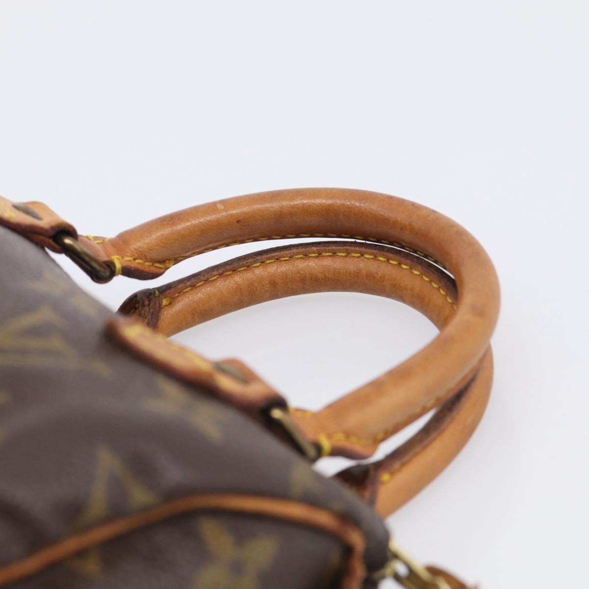 LOUIS VUITTON Monogram Mini Speedy Hand Bag M41534 LV Auth 213287