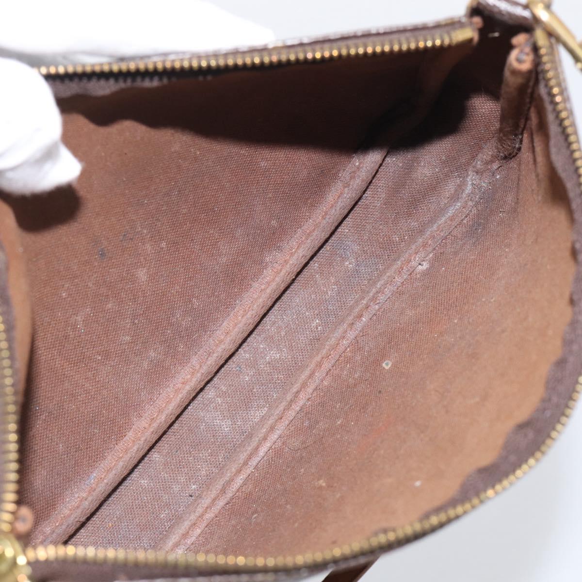 LOUIS VUITTON Monogram Pochette Accessoires Pouch M51980 LV Auth 213294