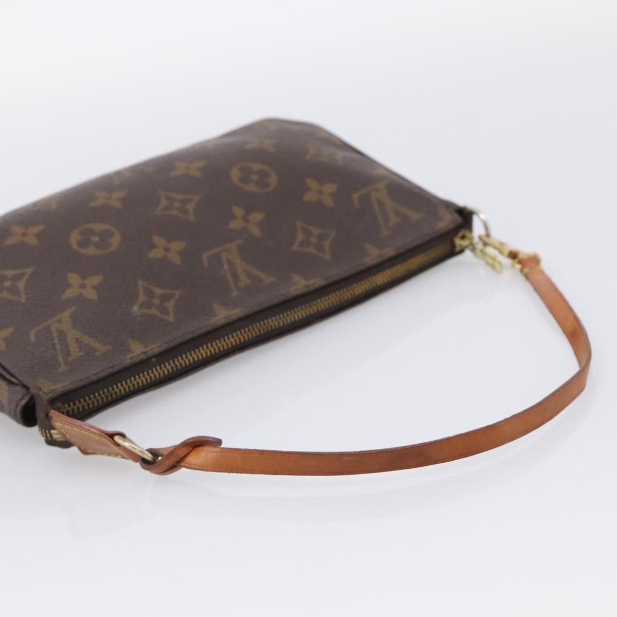 LOUIS VUITTON Monogram Pochette Accessoires Pouch M51980 LV Auth 213294
