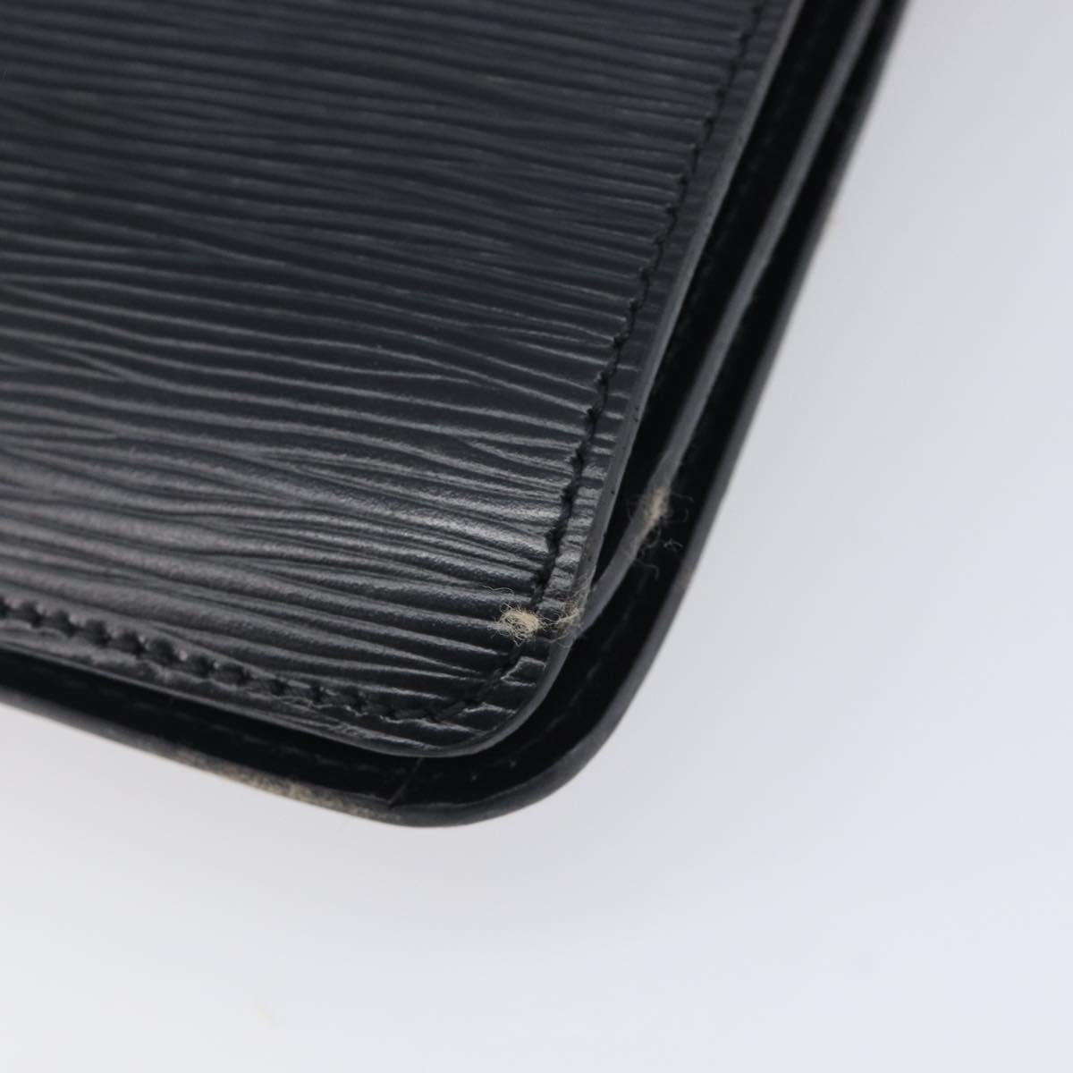 LOUIS VUITTON Epi Osh Shoulder Bag Black Red M52444 LV Auth 213296A