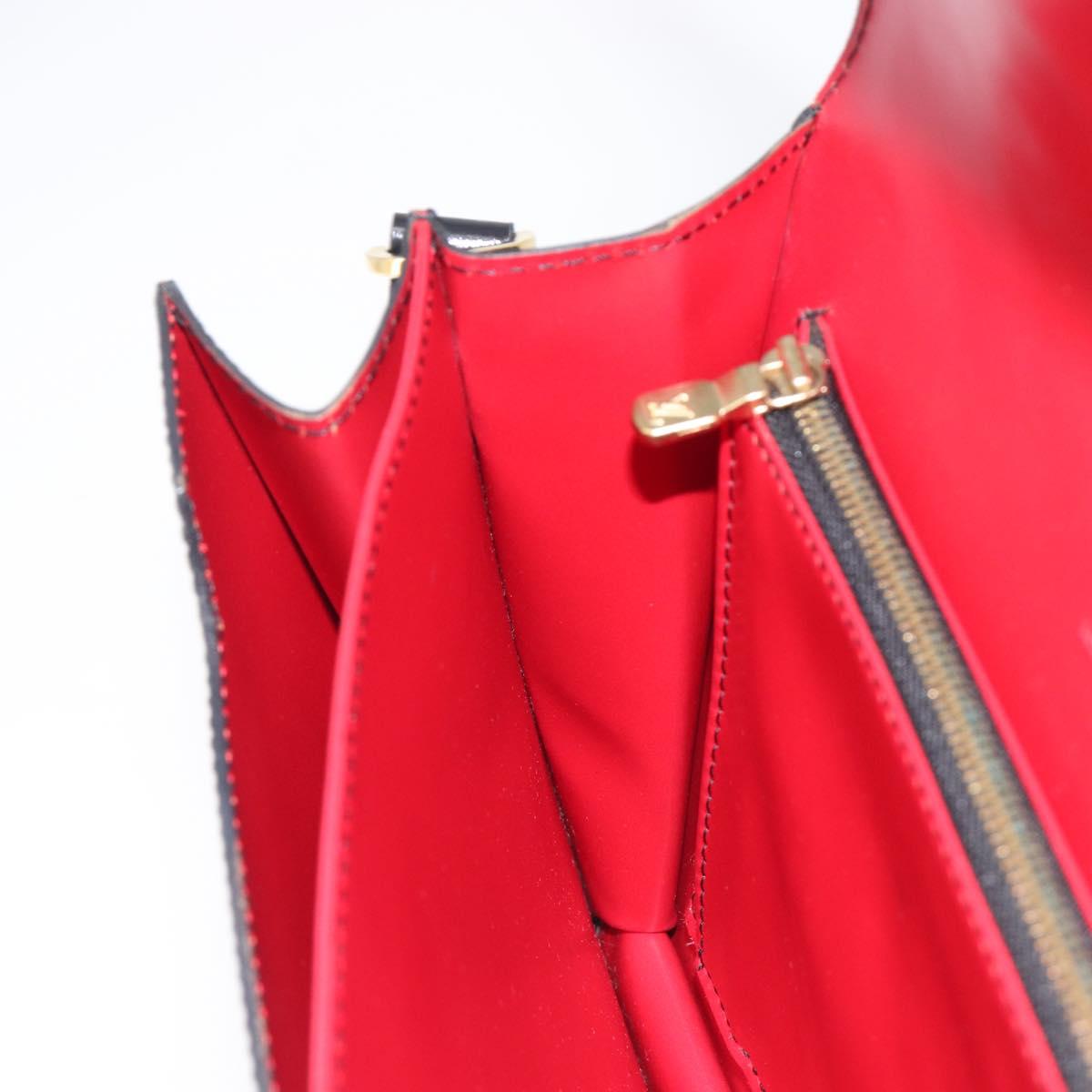 LOUIS VUITTON Epi Osh Shoulder Bag Black Red M52444 LV Auth 213296A