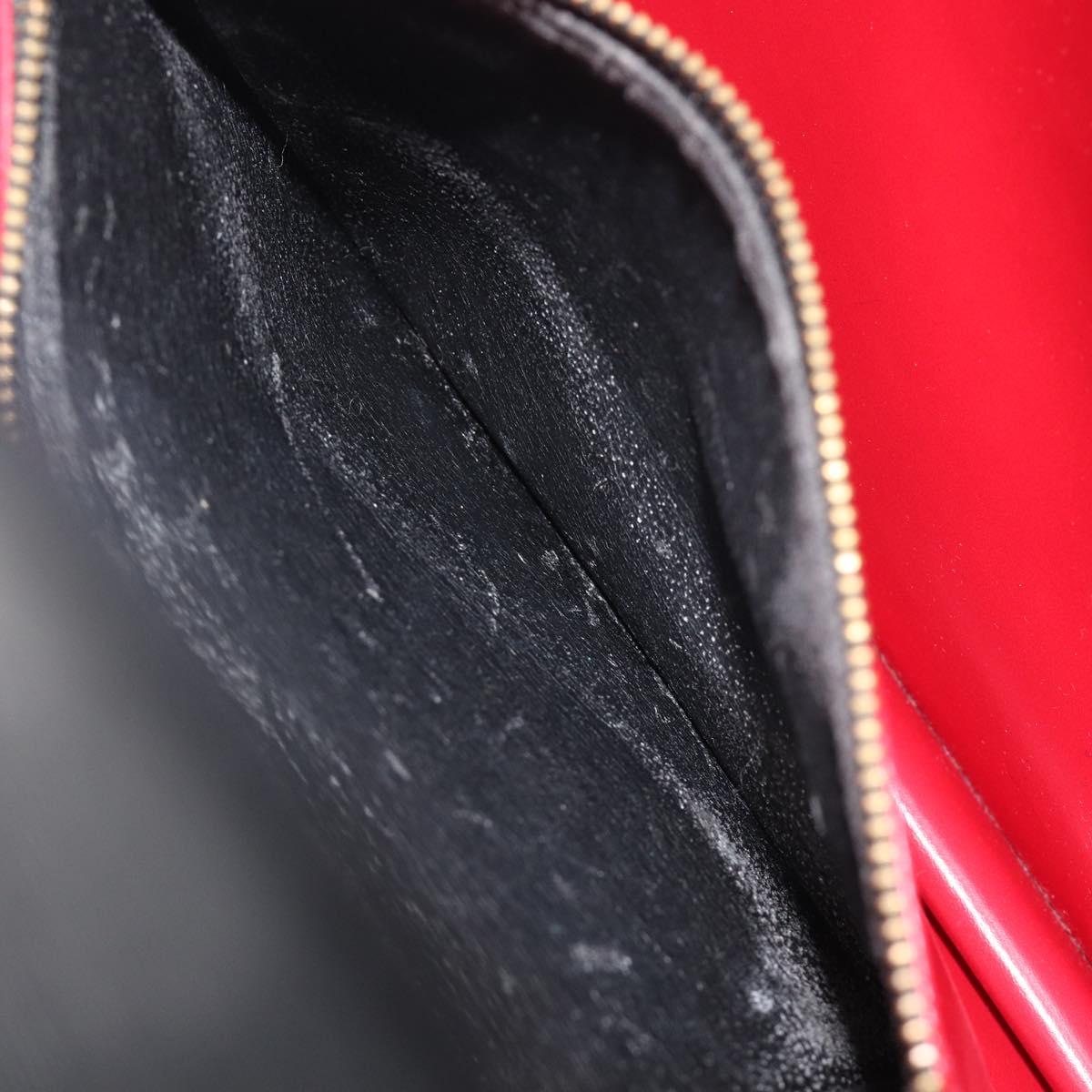 LOUIS VUITTON Epi Osh Shoulder Bag Black Red M52444 LV Auth 213296A